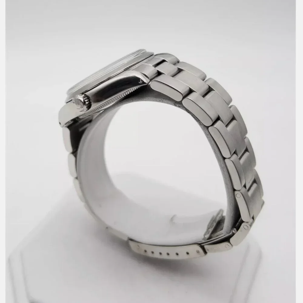 Rolex Men's Air King Silver Watch